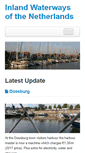 Mobile Screenshot of inlandwaterwaysofthenetherlands.com